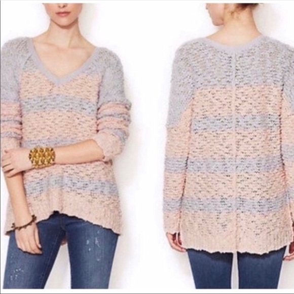 Free People Sweaters - Free People Rugby Songbird Stripe Pullover Sweater